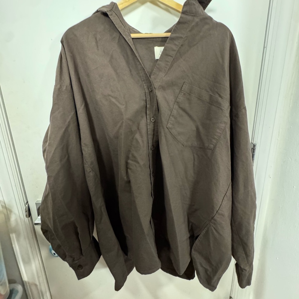Dissh Rhea top in bitter choc - size 8 - Picture 8 of 9